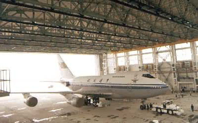 宿州机库网架工程